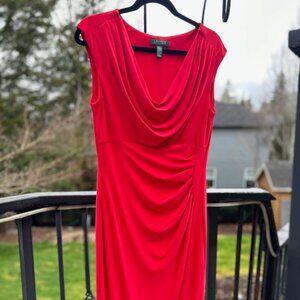 Lauren Ralph Lauren Jersey Sheath Dress